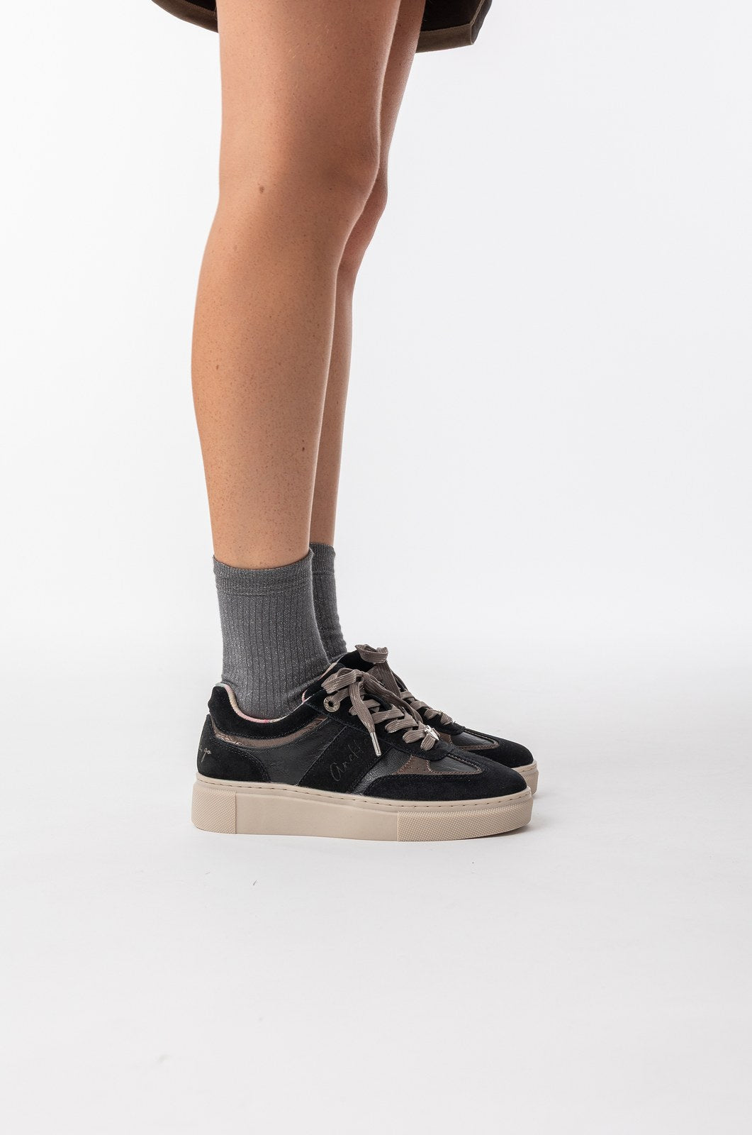 SNEAKERS DAMĂ ANEKKE BERLIN 433 NEGRU - 43307-754
