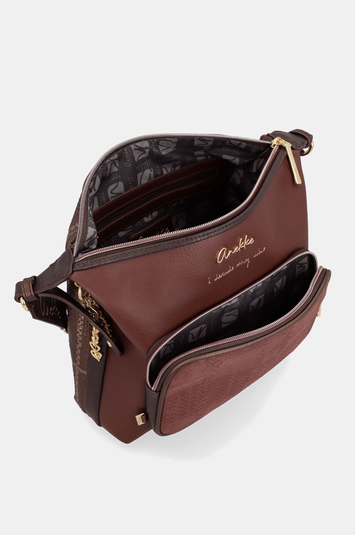 GEANTĂ CROSSBODY ANEKKE BURGUNDY 43643-249 - imagine 8