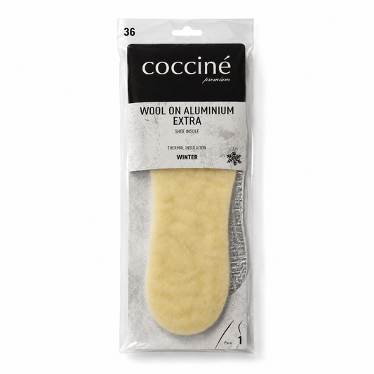 Coccine Branț Aluminium Extra cu Lână - Mărimea 36 (Iarnă)