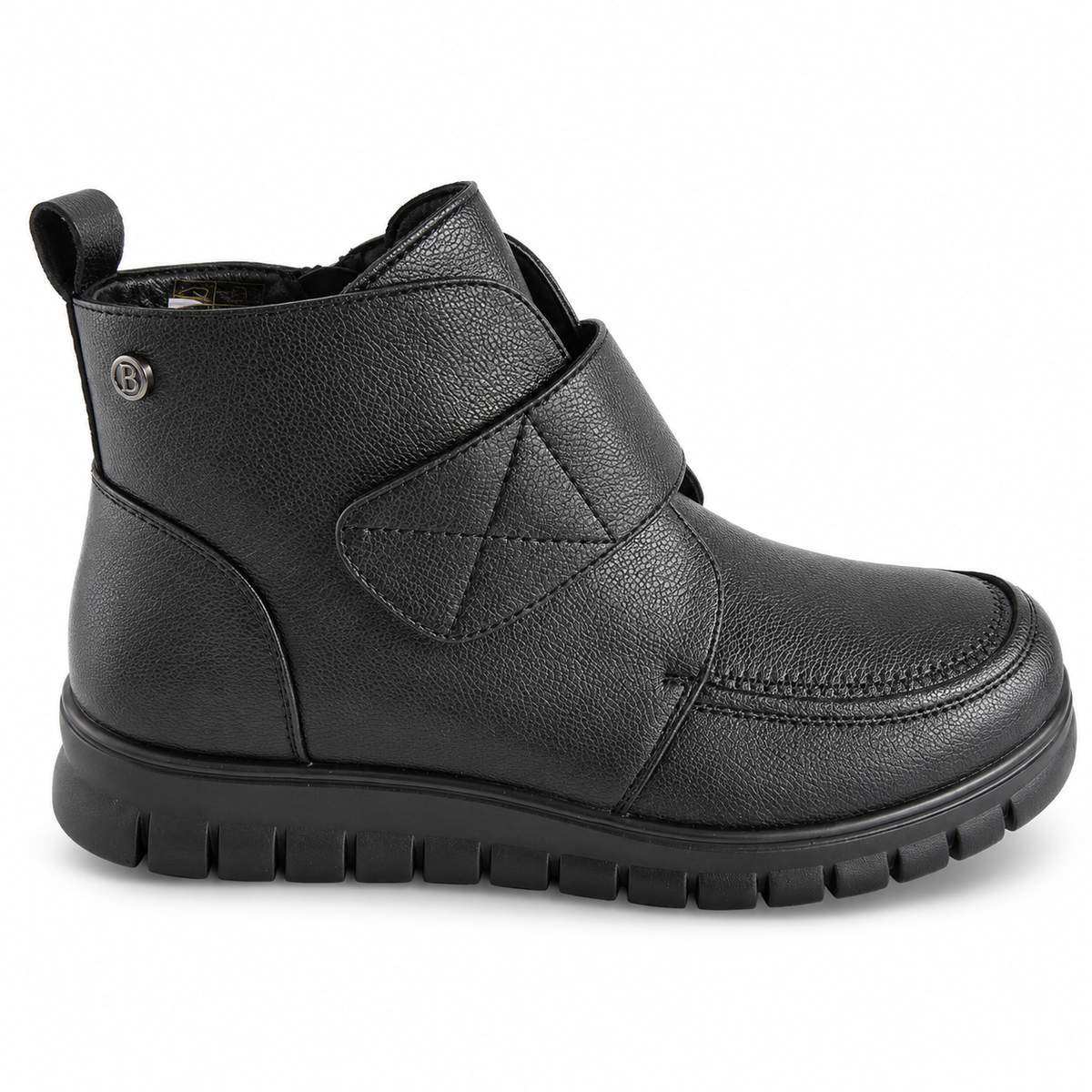 Ghete Casual Damă Pass M530004 01-N Negre - vedere 1/17