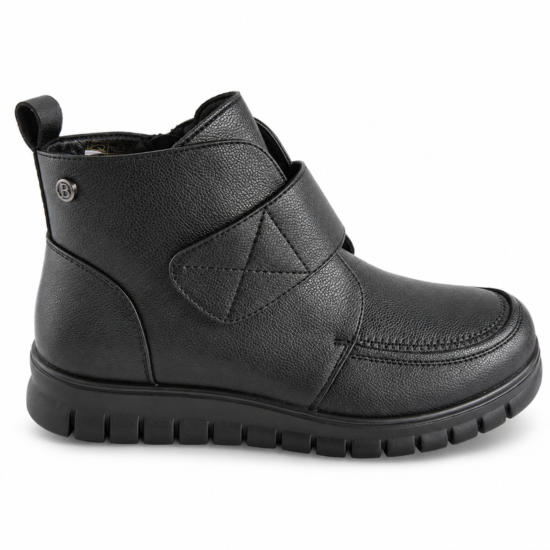 Ghete Casual Damă Pass M530004 01-N Negre - vedere 1/17