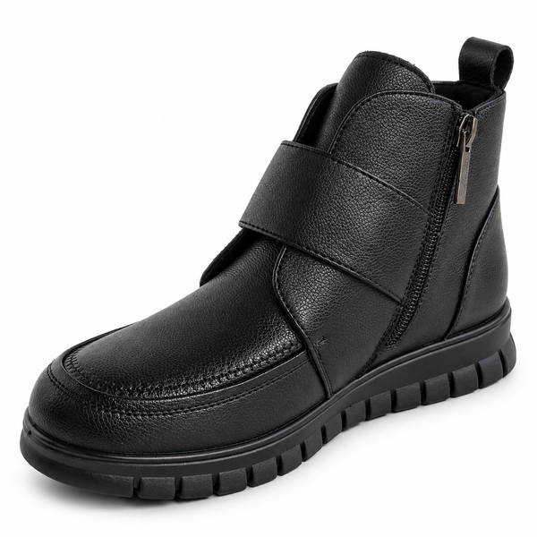 Ghete Casual Damă Pass M530004 01-N Negre - vedere 6/17