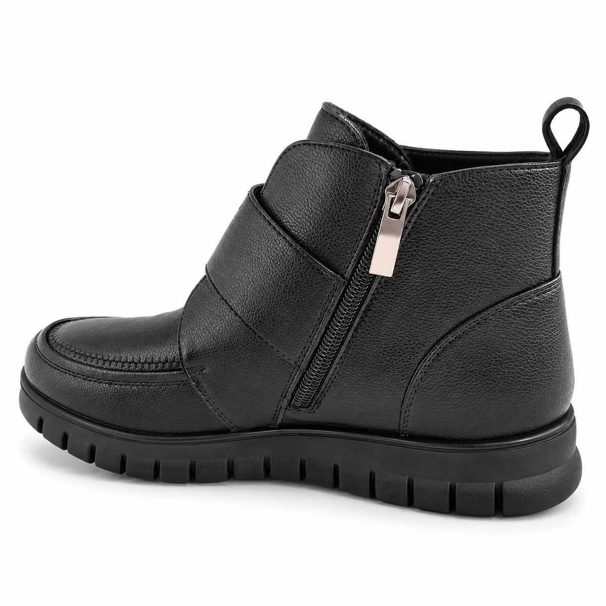 Ghete Casual Damă Pass M530004 01-N Negre - vedere 8/17
