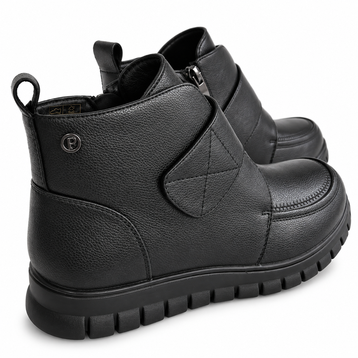 Ghete Casual Damă Pass M530004 01-N Negre - vedere 12/17