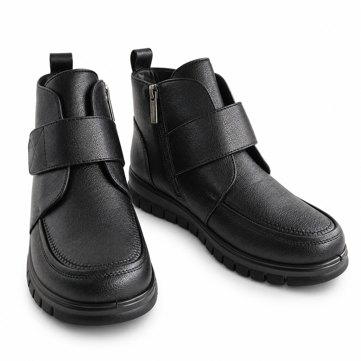 Ghete Casual Damă Pass M530004 01-N Negre - vedere 14/17