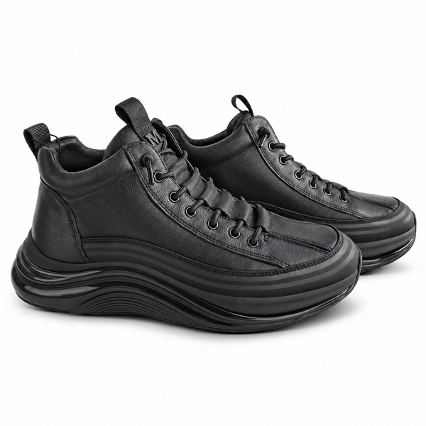 GHETE CASUAL BARBATI FRANCO GERARDO M668 NEGRE - vedere 4/6