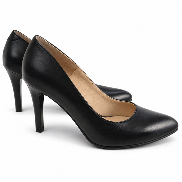 Pantofi Eleganți Damă Antonio 3527 Negri - vedere 4/6