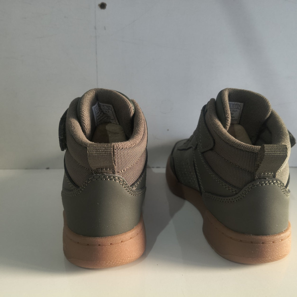 Ghete Sport Băieți Skechers Quick Street City Hi 418027L Verde Oliv - poza receptie