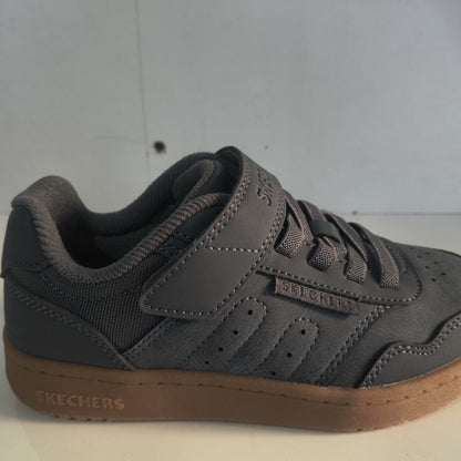 Pantofi Sport Băieți Skechers Quick Street City Mode 418028L Gri Antracit - poza receptie