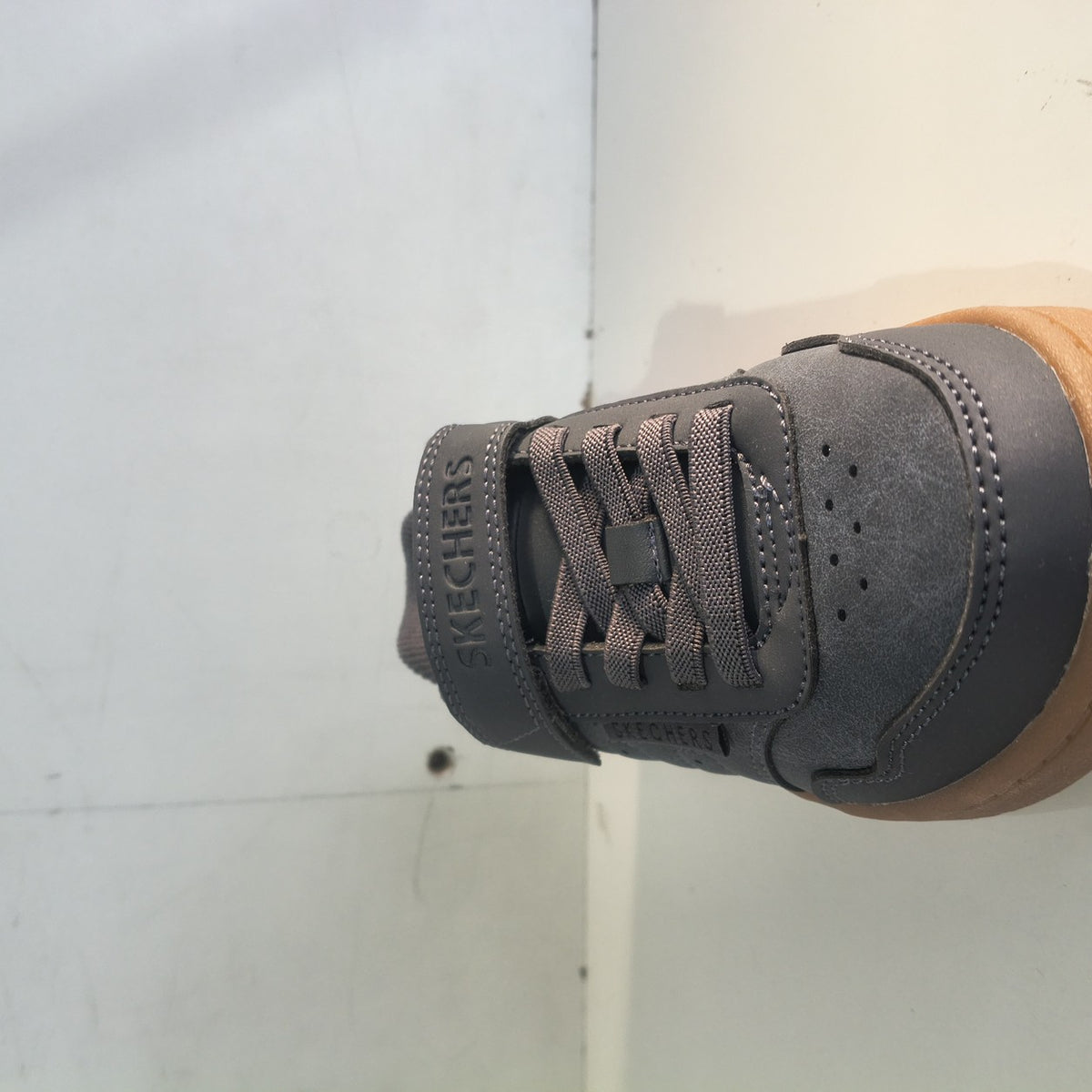 Pantofi Sport Băieți Skechers Quick Street City Mode 418028L Gri Antracit - poza receptie