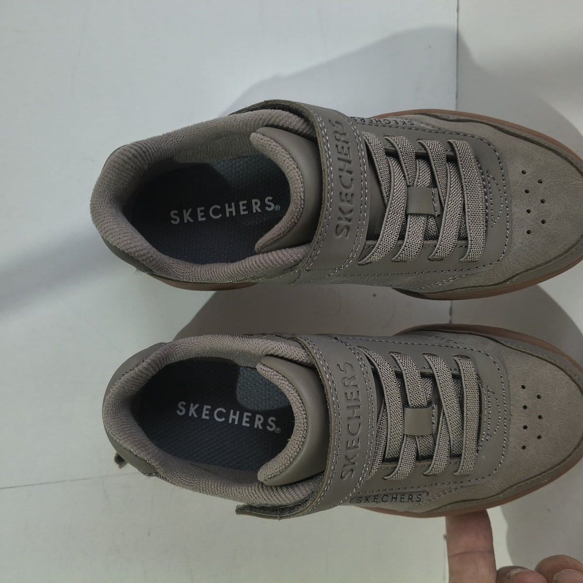 Pantofi Sport Băieți Skechers Quick Street City Mode 418028L Gri Antracit - poza receptie