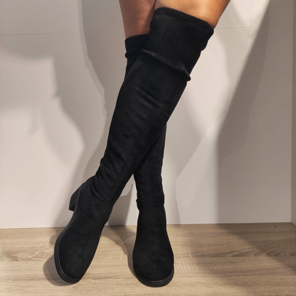 CIZME CASUAL DAMA FORMAZIONE 8608-2 NEGRE VELUR