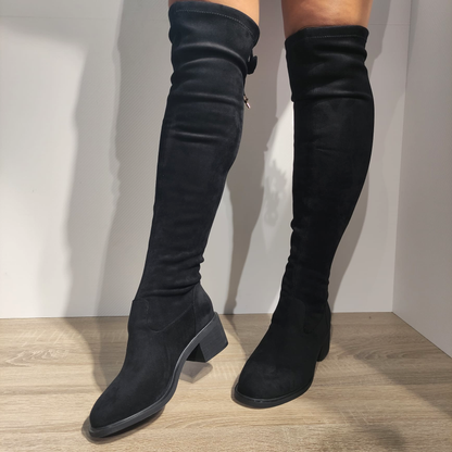 CIZME CASUAL DAMA FORMAZIONE 8608-2 NEGRE VELUR