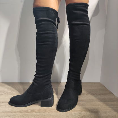 CIZME CASUAL DAMA FORMAZIONE 8608-2 NEGRE VELUR