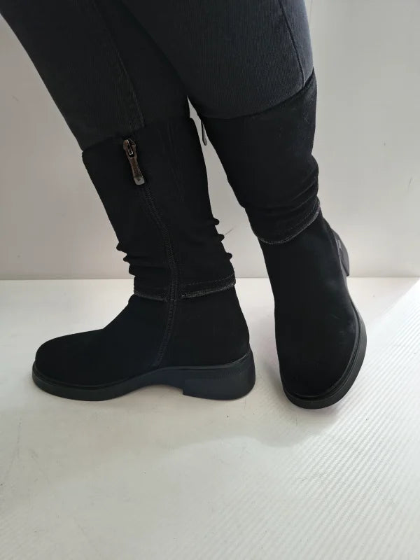 CIZME CASUAL DAMA KARISMA 70026B 01-I NEGRE VELUR