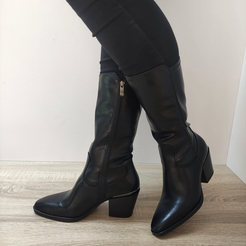 CIZME CASUAL DAMA MARCO TOZZI 25084-41 NEGRE - imagine 3
