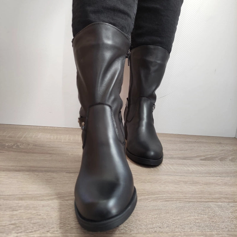 CIZME CASUAL DAMA NICOLIS 31214 NEGRE - imagine 3