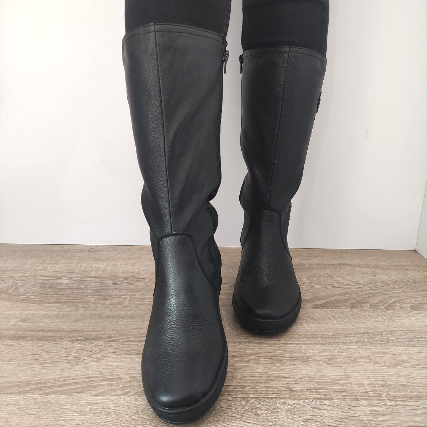 CIZME CASUAL DAMA RIEKER Y4470-01 NEGRE