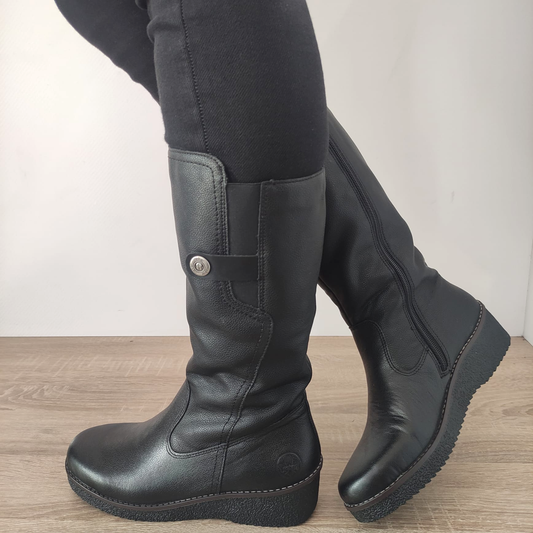 CIZME CASUAL DAMA RIEKER Y4655-00 NEGRE