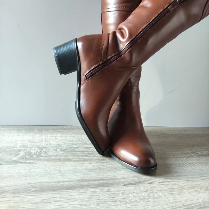 CIZME ELEGANTE DAMA CAPRICE 25500-41 MARO CONIAC