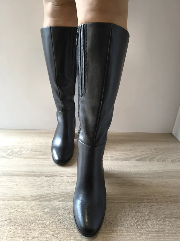 CIZME ELEGANTE DAMA CAPRICE 25502-45 022 NEGRE - imagine 4