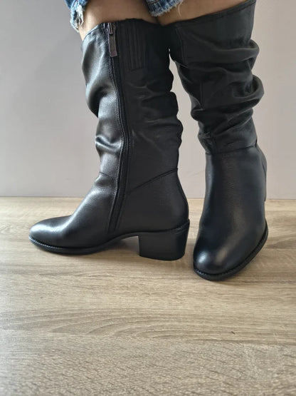 CIZME ELEGANTE DAMA TAMARIS 25379-45 003 NEGRE