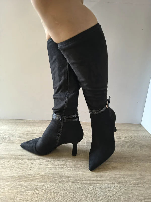 CIZME ELEGANTE DAMA TAMARIS 25516-45 001 NEGRE