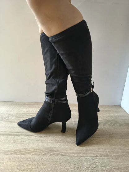 CIZME ELEGANTE DAMA TAMARIS 25516-45 001 NEGRE