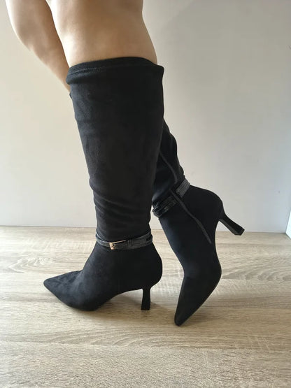 CIZME ELEGANTE DAMA TAMARIS 25516-45 001 NEGRE