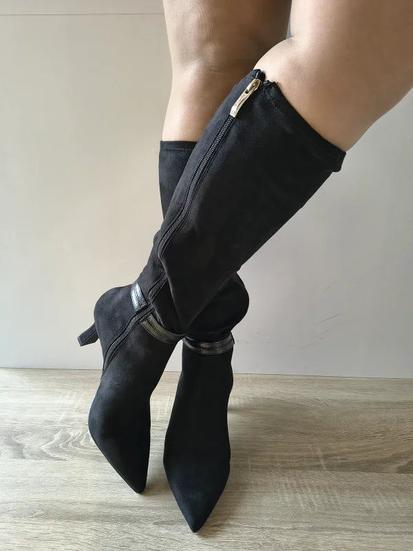 CIZME ELEGANTE DAMA TAMARIS 25516-45 001 NEGRE