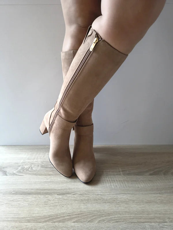 CIZME ELEGANTE DAMA TAMARIS 25528-45 400 BEJ VELUR