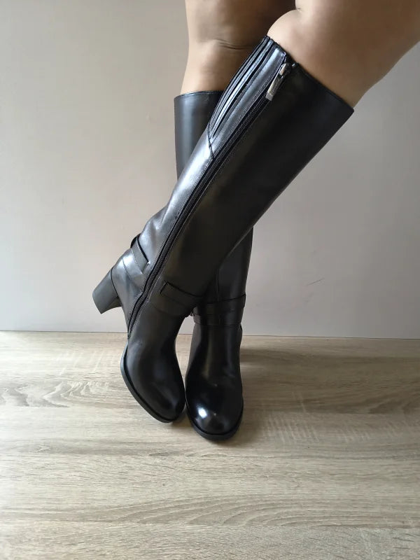 CIZME ELEGANTE DAMA TAMARIS 25533-45 003 NEGRE