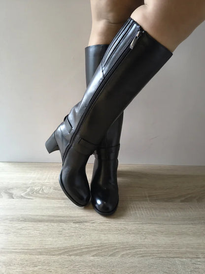 CIZME ELEGANTE DAMA TAMARIS 25533-45 003 NEGRE