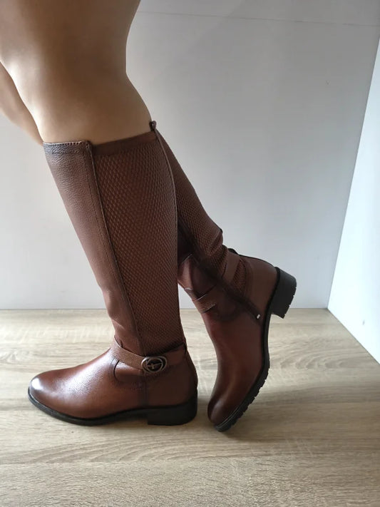 CIZME ELEGANTE DAMA TAMARIS 25618-43 305 MARO CONIAC