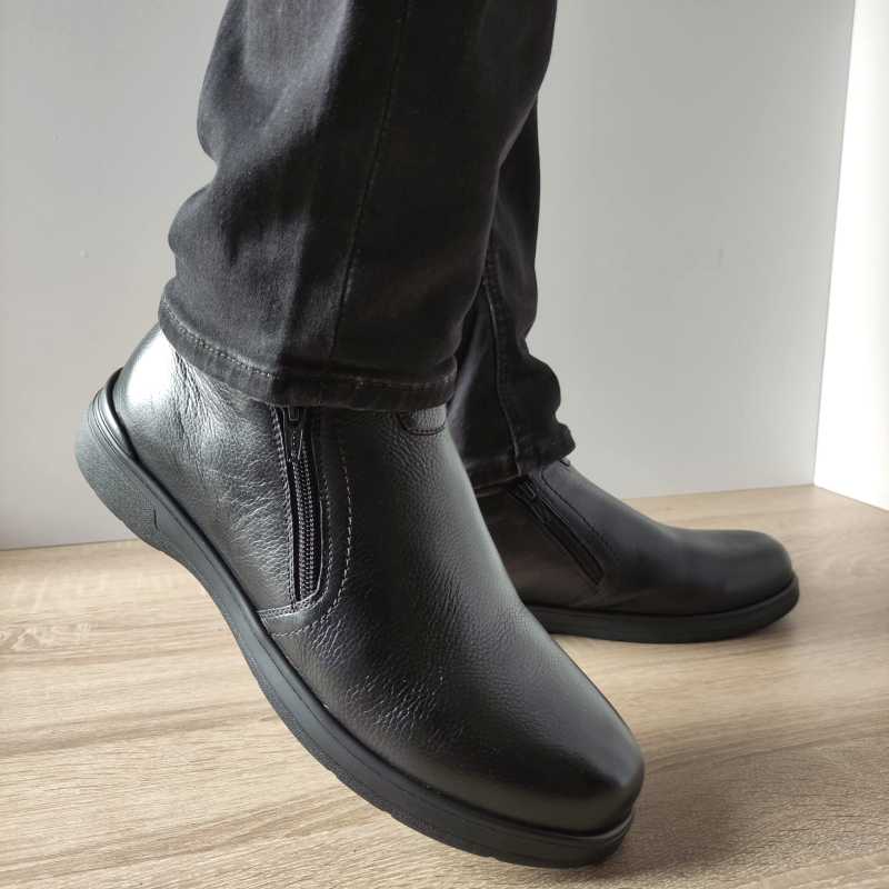 GHETE CASUAL BARBATI CAPRICE 16400-43 NEGRE - imagine 5