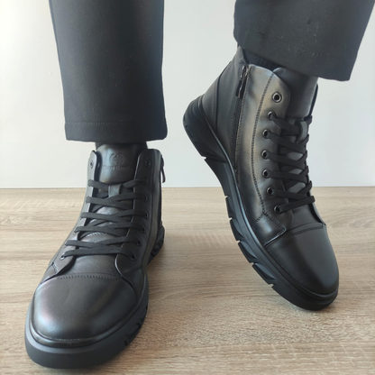 GHETE CASUAL BARBATI FRANCO GERARDO 1001 NEGRE