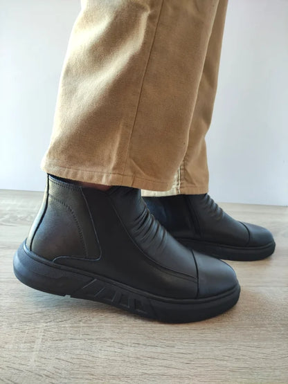 GHETE CASUAL BARBATI FRANCO GERARDO 2M72703 NEGRE