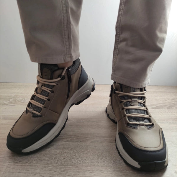GHETE CASUAL BARBATI FRANCO GERARDO 53122 KAKI - imagine 4