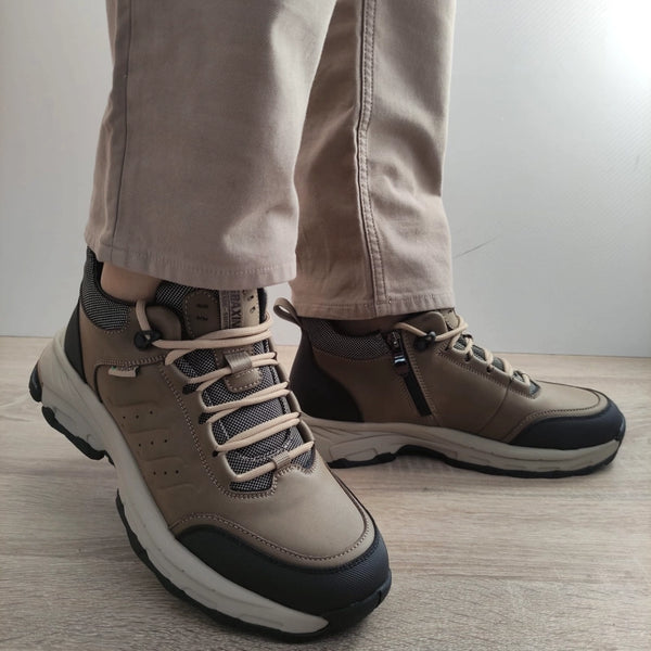 GHETE CASUAL BARBATI FRANCO GERARDO 53122 KAKI - imagine 5