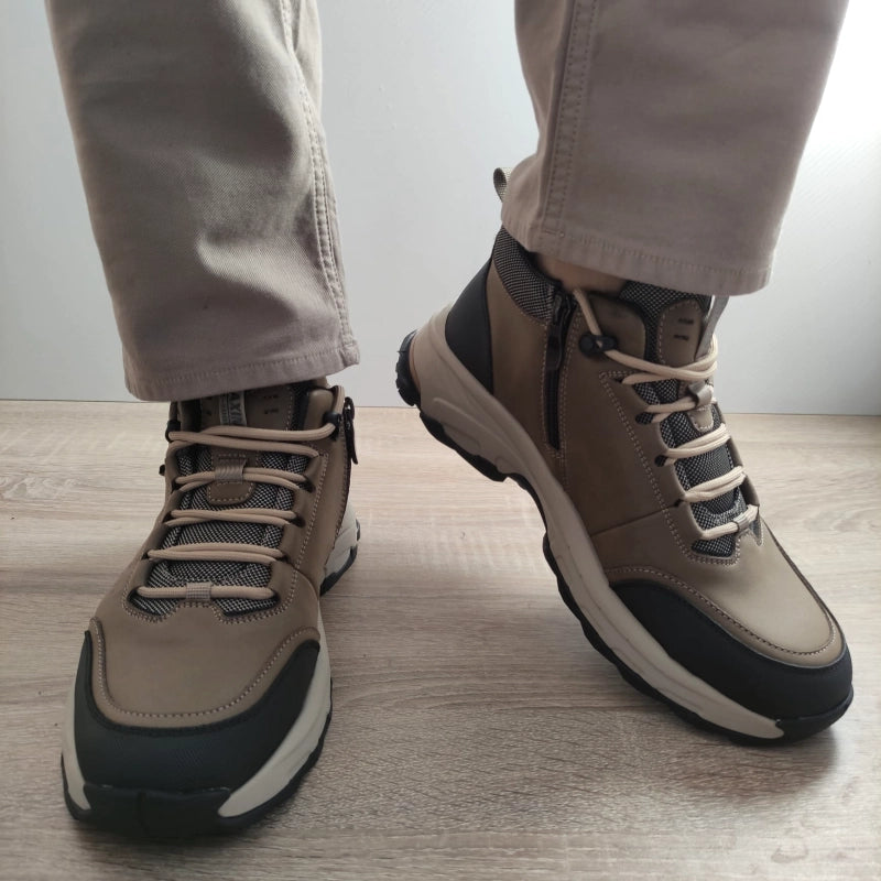 GHETE CASUAL BARBATI FRANCO GERARDO 53122 KAKI - imagine 3