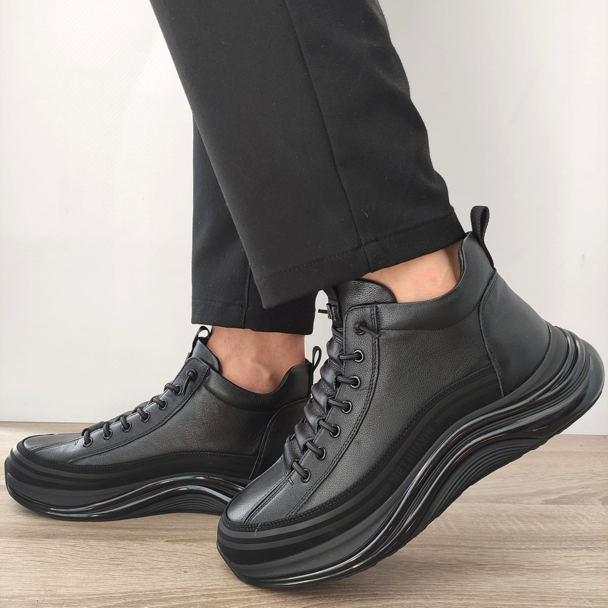 GHETE CASUAL BARBATI FRANCO GERARDO M668 NEGRE