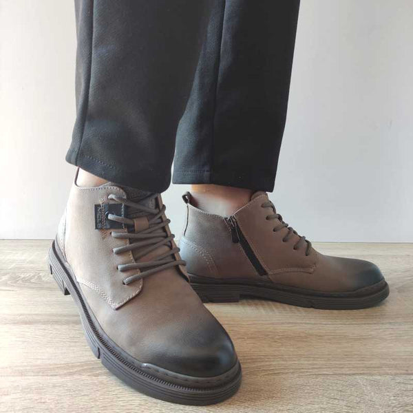 GHETE CASUAL BARBATI MELS 806002 GRI - imagine 3