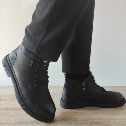 GHETE CASUAL BARBATI MELS 806002 NEGRE