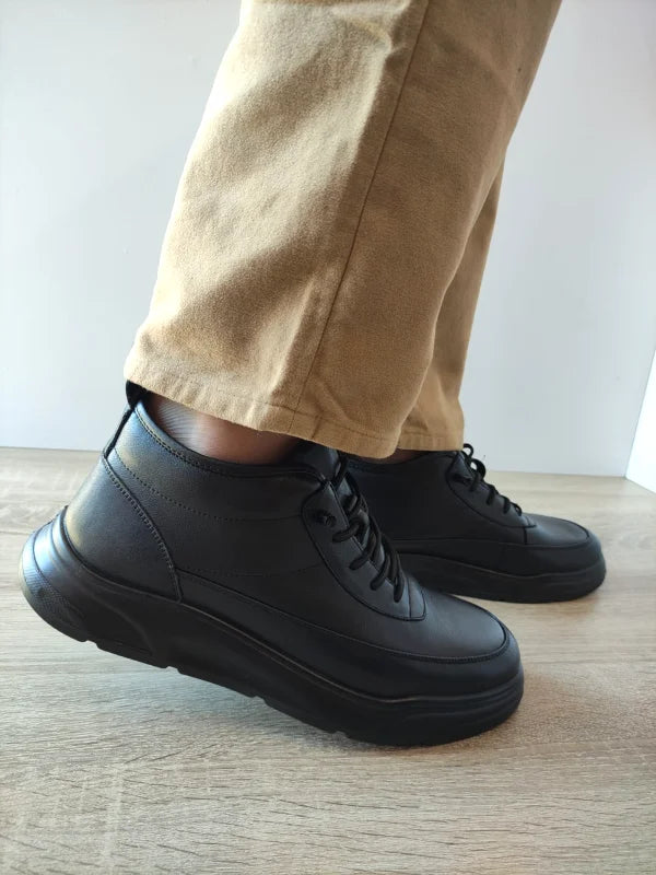 GHETE CASUAL BARBATI MELS 919098-F NEGRE