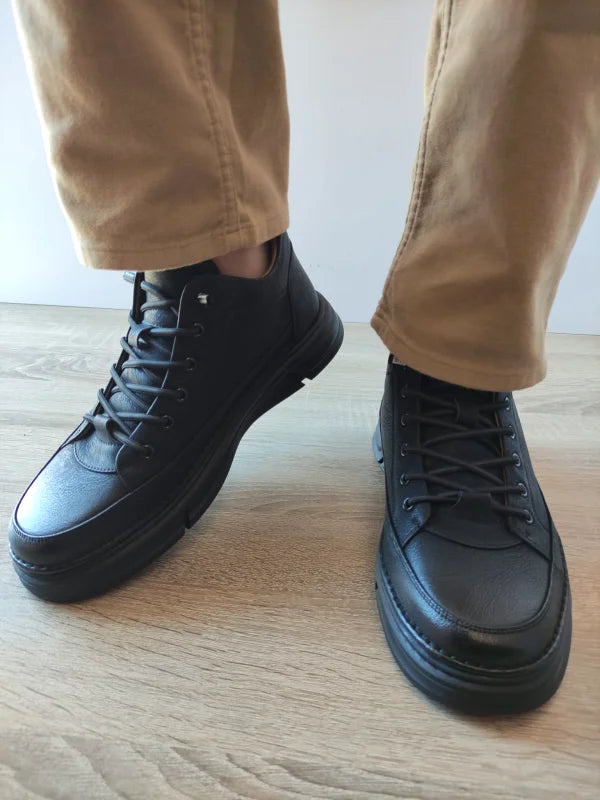 GHETE CASUAL BARBATI MELS GALLOP E90001 NEGRE