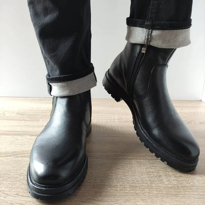 GHETE CASUAL BARBATI MELS Y63-320 NEGRE