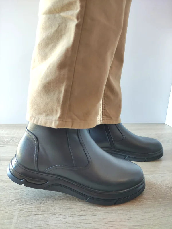 GHETE CASUAL BARBATI MELS Z184550-1 NEGRE