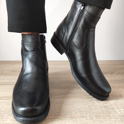 GHETE CASUAL BARBATI NICOLIS 41905 NEGRE