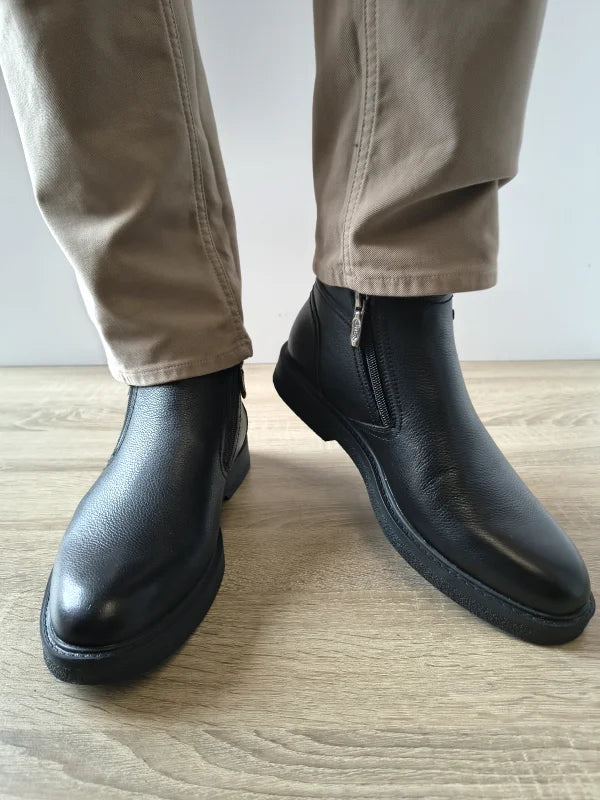 GHETE CASUAL BARBATI OTTER 170013 01-N NEGRE