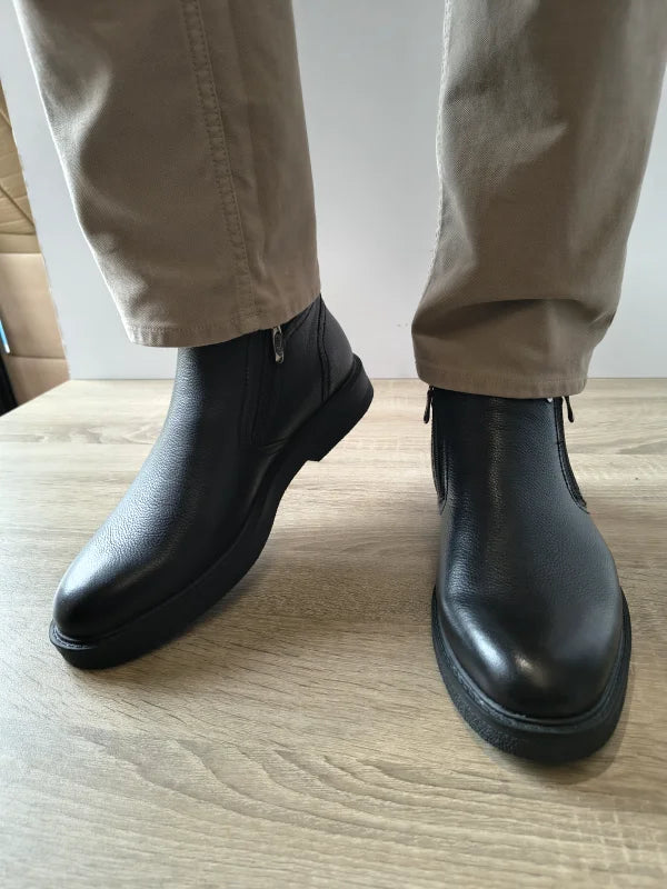 GHETE CASUAL BARBATI OTTER 170013 01-N NEGRE